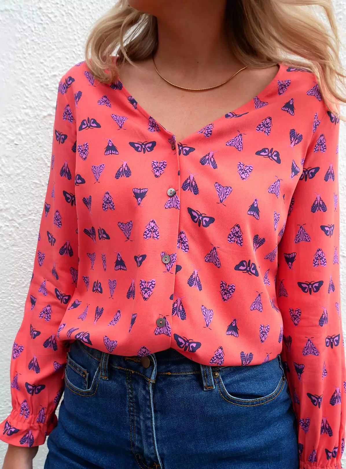 ANORAK Night Butterfly Cherry Top 20 2 ANORAK Night Butterfly Cherry Top 20 - Image 2