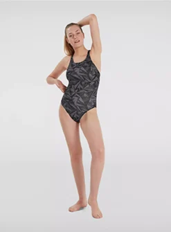 SPEEDO Womens Hyperboom Allover Medalist 16 6 SPEEDO Womens Hyperboom Allover Medalist 16 -Fit In Dress Sales tuc143490051 Black R Z001A 1