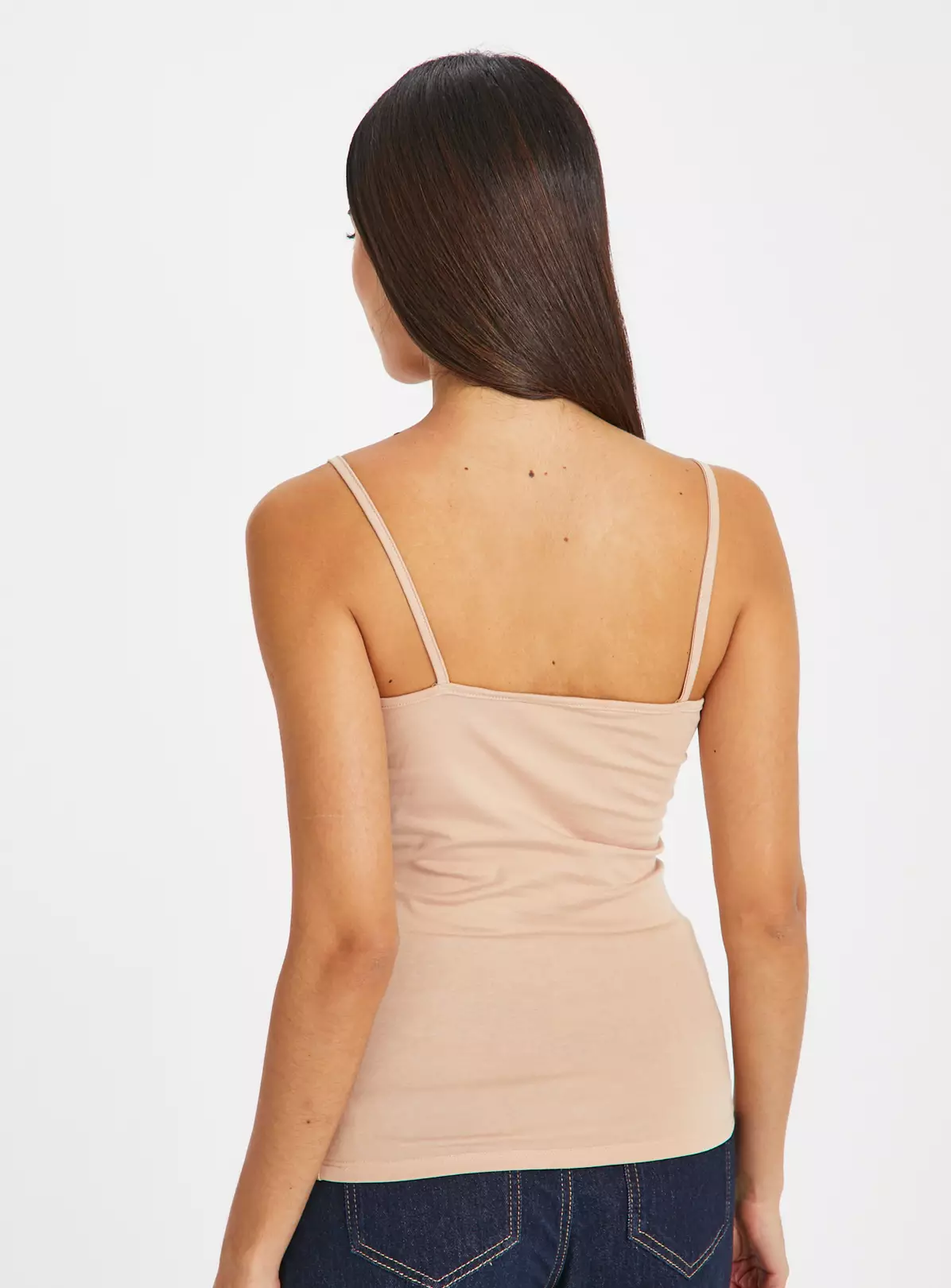 Cotton Stretch Vest Top 3 Pack12 2 Cotton Stretch Vest Top 3 Pack12 - Image 2