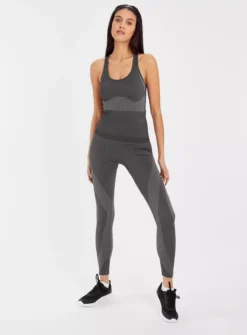 Active Charcoal Seamless Vest XL