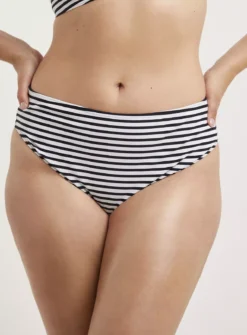 FIGLEAVES Tailor Black Stripe Classic Bikini Bottoms 24 6 FIGLEAVES Tailor Black Stripe Classic Bikini Bottoms 24 -Fit In Dress Sales tuc143647418 Black R Z003A