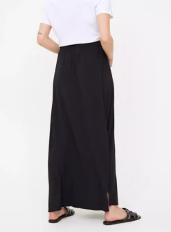 Black Jersey Maxi Skirt 14