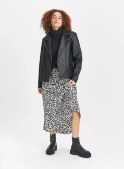 Mono Animal Print Pleated Midaxi Skirt 12 6 Mono Animal Print Pleated Midaxi Skirt 12 -Fit In Dress Sales tuc143686337 Mono R Z002A