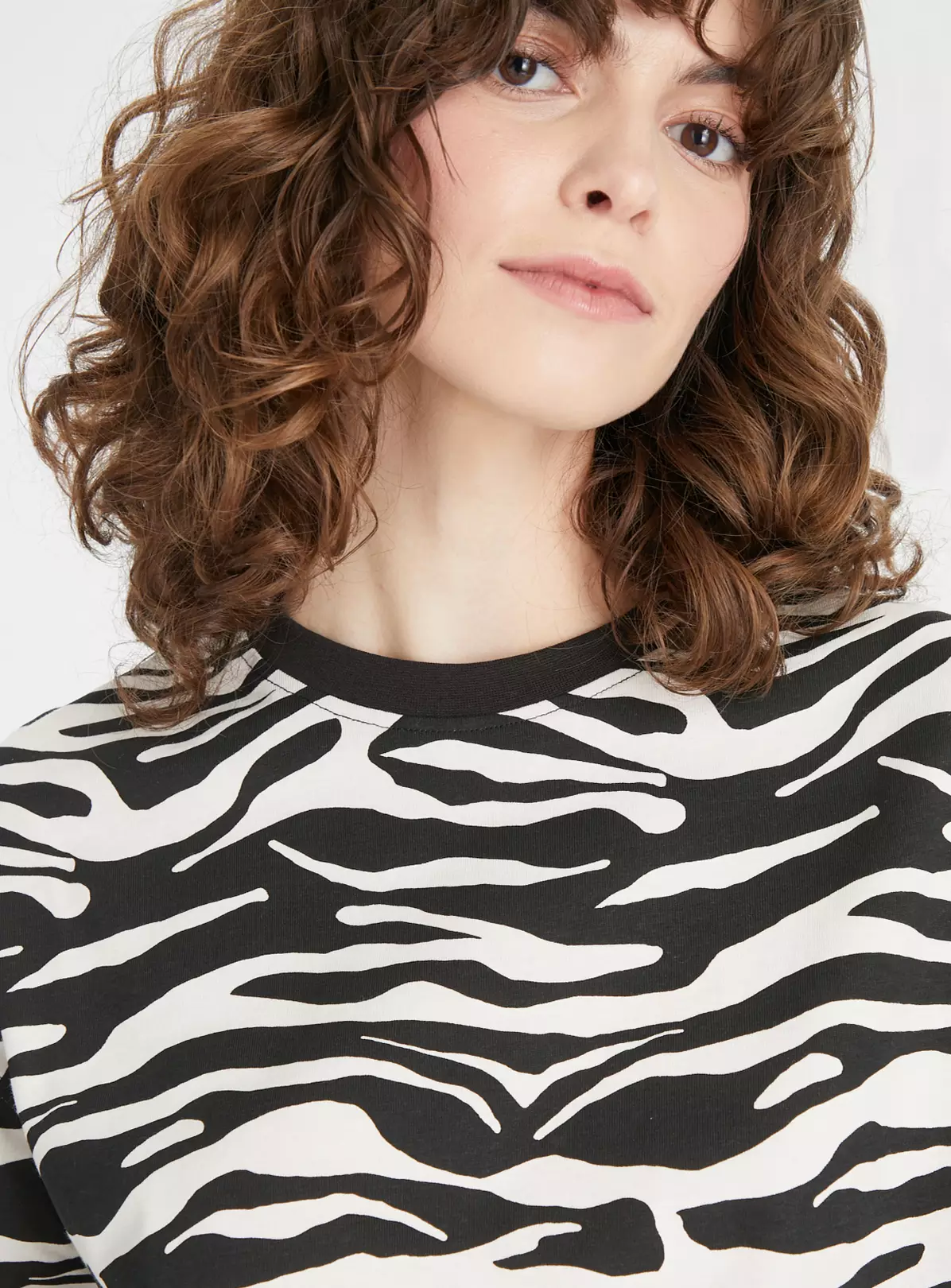 Mono Zebra Boxy Fit T-Shirt 26 4 Mono Zebra Boxy Fit T-Shirt 26 - Image 4