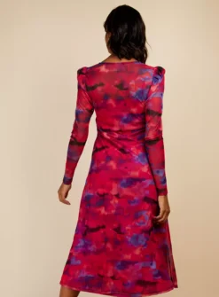 VOGUE WILLIAMS Printed Mesh Midaxi 18 9 VOGUE WILLIAMS Printed Mesh Midaxi 18 -Fit In Dress Sales tuc143713180 Multi20Coloured R Z004A