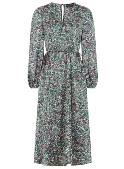 VOGUE WILLIAMS Green Print Midaxi 10 -Fit In Dress Sales tuc143713593 Multi20Coloured R Z003A