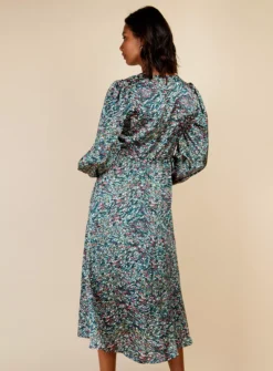 VOGUE WILLIAMS Green Print Midaxi 10 -Fit In Dress Sales tuc143713593 Multi20Coloured R Z004A