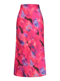 VOGUE WILLIAMS Printed Slip Skirt 8 8 VOGUE WILLIAMS Printed Slip Skirt 8 -Fit In Dress Sales tuc143713690 Multi20Coloured R Z003A 1