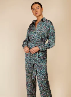 VOGUE WILLIAMS Green Print Jsuit 8 9 VOGUE WILLIAMS Green Print Jsuit 8 -Fit In Dress Sales tuc143713913 Multi20Coloured R Z002A