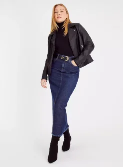 Dark Denim Maxi Split Skirt 10 6 Dark Denim Maxi Split Skirt 10 -Fit In Dress Sales tuc143763515 Light20Denim R Z002A