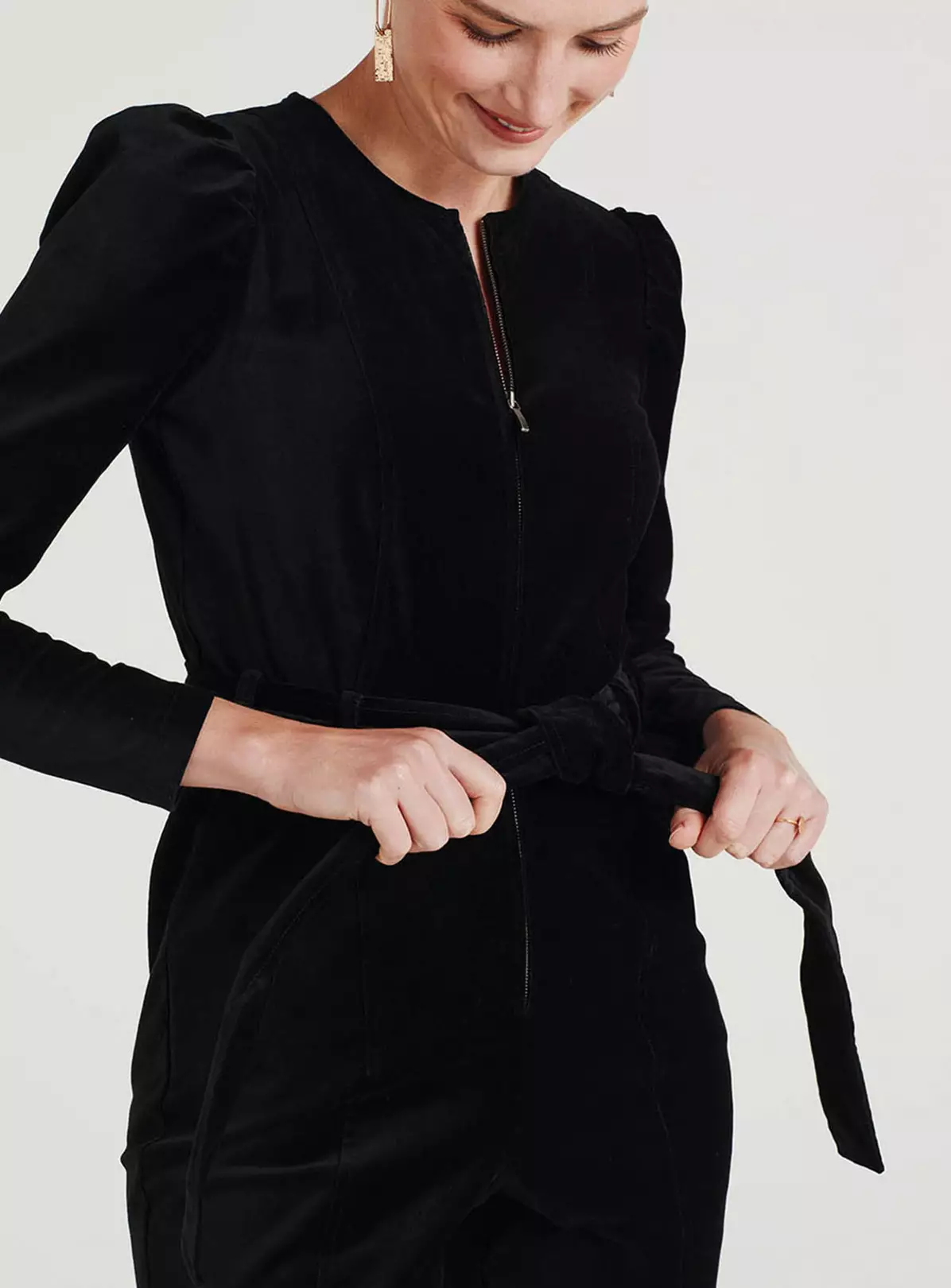 THOUGHT Aubrie Organic Cotton Velvet Jumpsuit 12 1 THOUGHT Aubrie Organic Cotton Velvet Jumpsuit 12