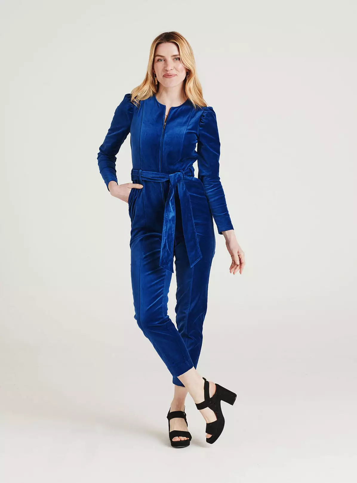 THOUGHT Aubrie Organic Cotton Velvet Jumpsuit 18 1 THOUGHT Aubrie Organic Cotton Velvet Jumpsuit 18