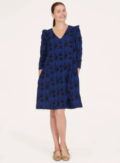 THOUGHT Simone Organic Cotton Broderie Shift Dress 18 8 THOUGHT Simone Organic Cotton Broderie Shift Dress 18 -Fit In Dress Sales tuc143791284 Dark20Blue R Z005A