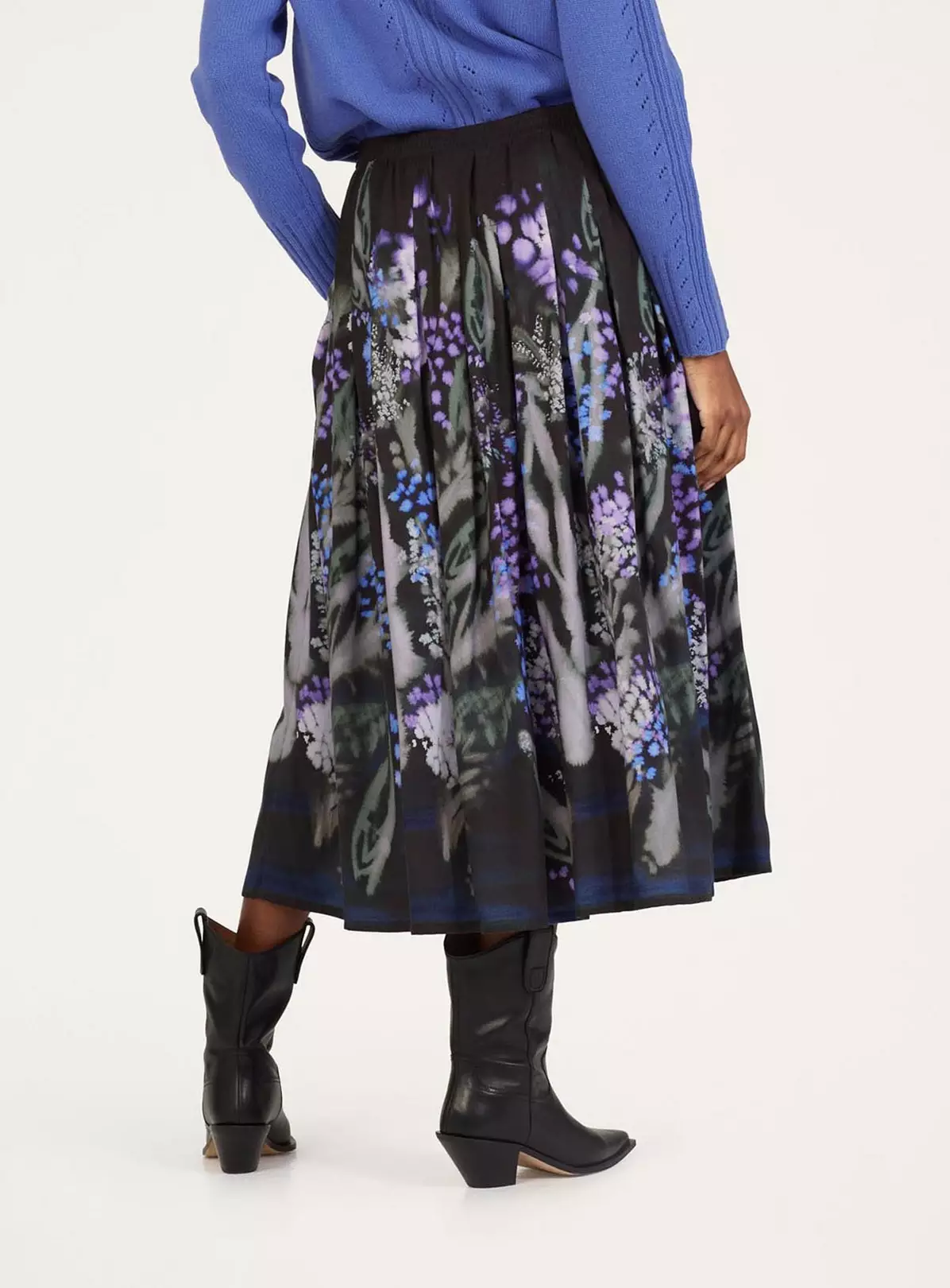 THOUGHT Sylva Tencel Crepe Skirt 16 2 THOUGHT Sylva Tencel Crepe Skirt 16 - Image 2