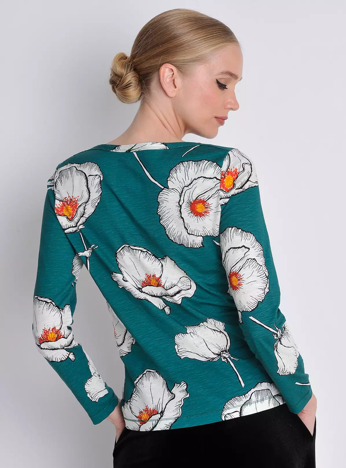 BURGS Carey Long Sleeve Jersey Top 16 4 BURGS Carey Long Sleeve Jersey Top 16 - Image 4