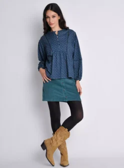 BURGS Penpethy Jersey Top With Ladder Trim 18 -Fit In Dress Sales tuc143798380 Navy R Z004A