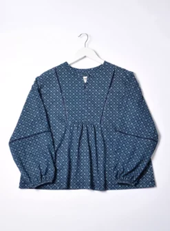 BURGS Penpethy Jersey Top With Ladder Trim 10