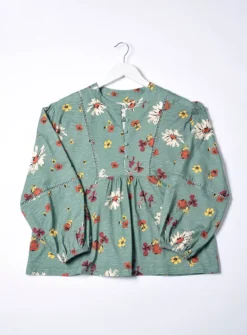 BURGS Penpethy Jersey Top With Ladder Trim 14 -Fit In Dress Sales tuc143798523 Green R Z005A