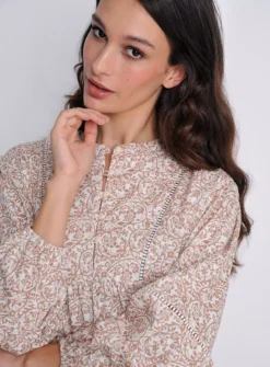 BURGS Penpethy Jersey Top With Ladder Trim 8 -Fit In Dress Sales tuc143798654 Stone R Z003A