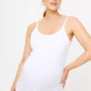 MATERNITY Nursing Monochrome Plain Cami Top 2 Pack 20