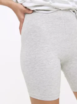 Grey Marl Jersey Cycling Shorts 12 -Fit In Dress Sales tuc143893424 Grey R Z003A 1