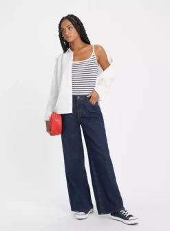 Plain & Stripe Cami Vest Tops 3 Pack 22 -Fit In Dress Sales tuc143900153 Multi20Coloured R Z003A