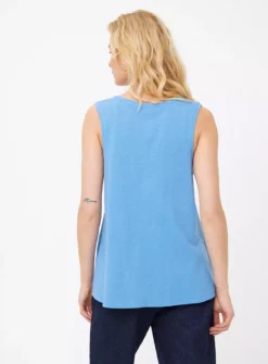 Blue Relaxed Vest Top 16