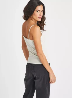Grey Marl Cami Vest Tops 2 Pack 10 -Fit In Dress Sales tuc143965070 Multi20Coloured R Z005A