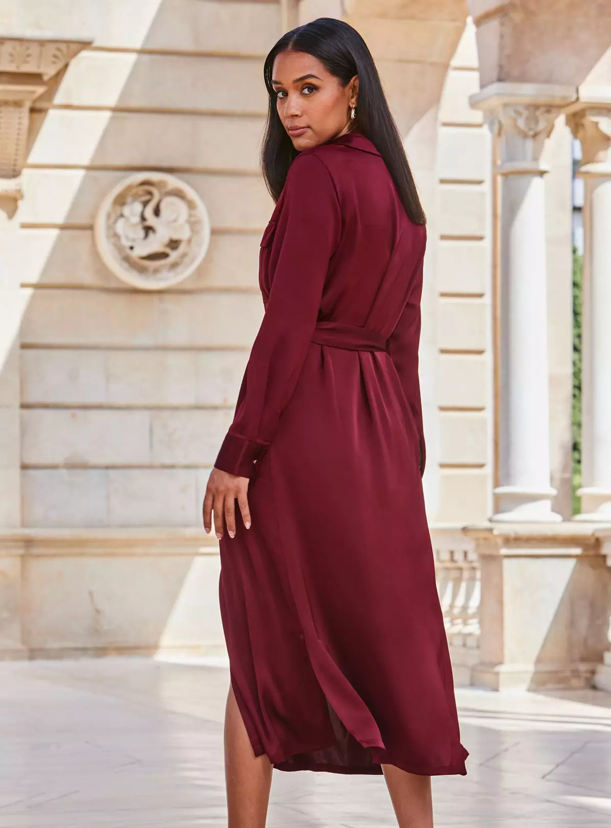 SOSANDAR Utility Pocket Shirt Dress 8 2 SOSANDAR Utility Pocket Shirt Dress 8 - Image 2