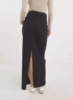 SIMPLY BE Black Wash Denim Maxi Skirt 28 7 SIMPLY BE Black Wash Denim Maxi Skirt 28 -Fit In Dress Sales tuc144036782 Black R Z002A