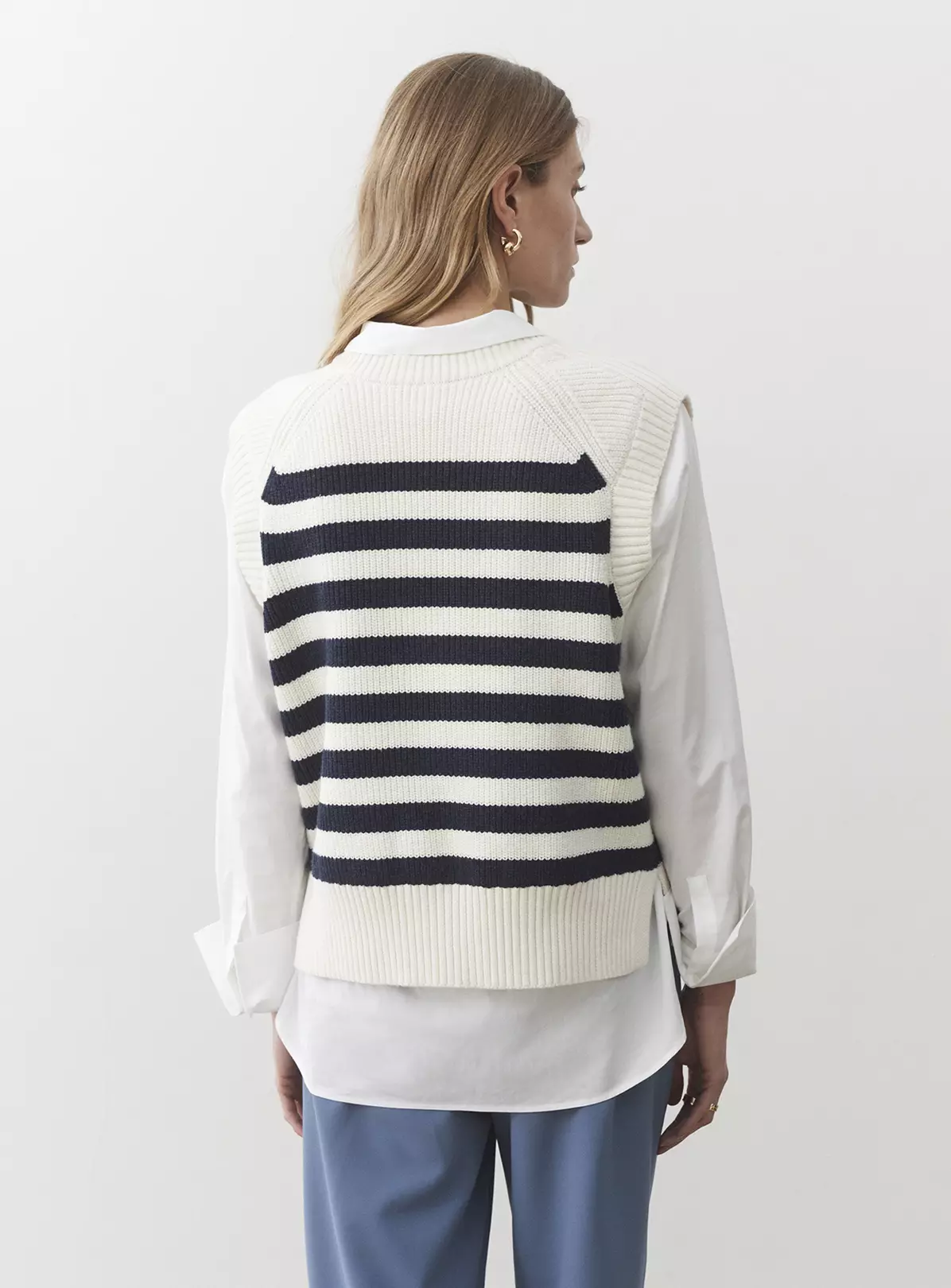 FINERY Lexi Stripe Vest 16 3 FINERY Lexi Stripe Vest 16 - Image 3