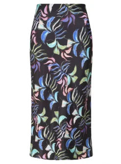 VOGUE WILLIAMS Leaf Midi Skirt 14 10 VOGUE WILLIAMS Leaf Midi Skirt 14 -Fit In Dress Sales tuc144060643 Multi20Coloured R Z004A
