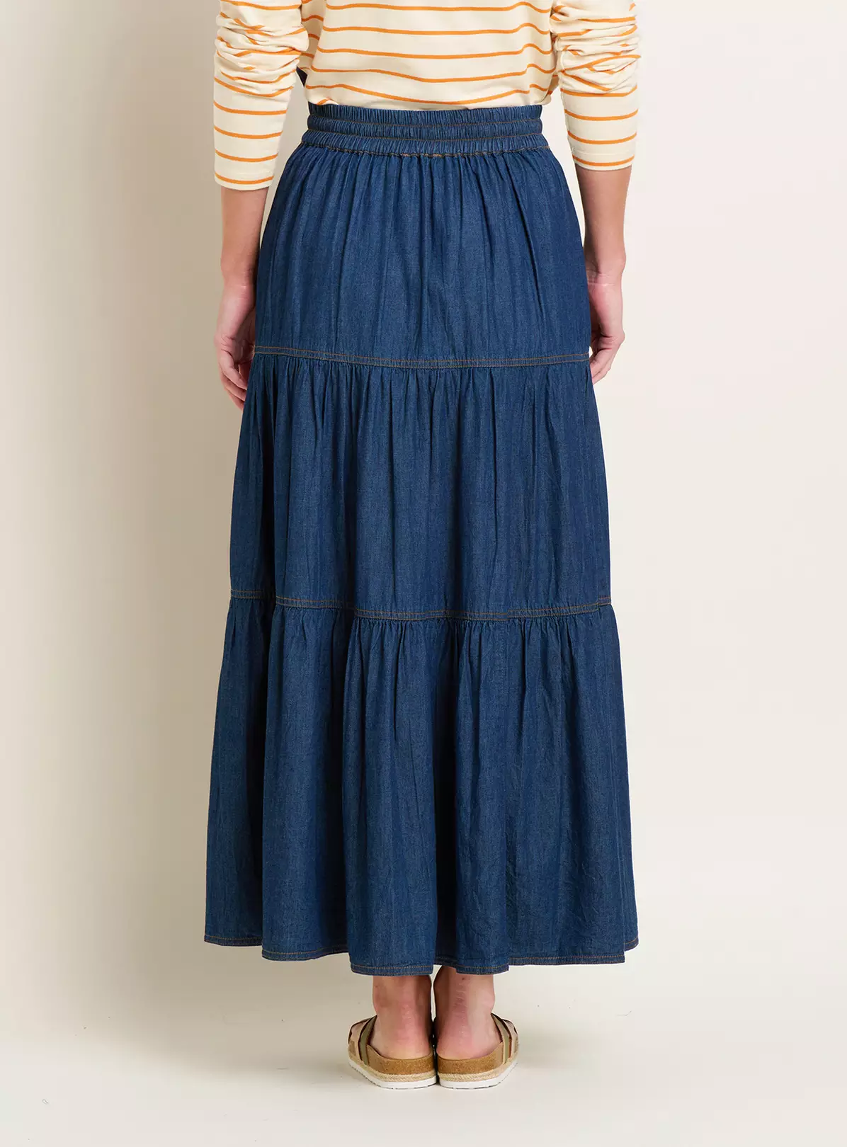 BRAKEBURN Denim Maxi Skirt 16 1 BRAKEBURN Denim Maxi Skirt 16