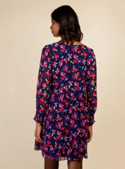 VOGUE WILLIAMS Floral Mini 8 8 VOGUE WILLIAMS Floral Mini 8 -Fit In Dress Sales tuc144064302 Navy R Z004A