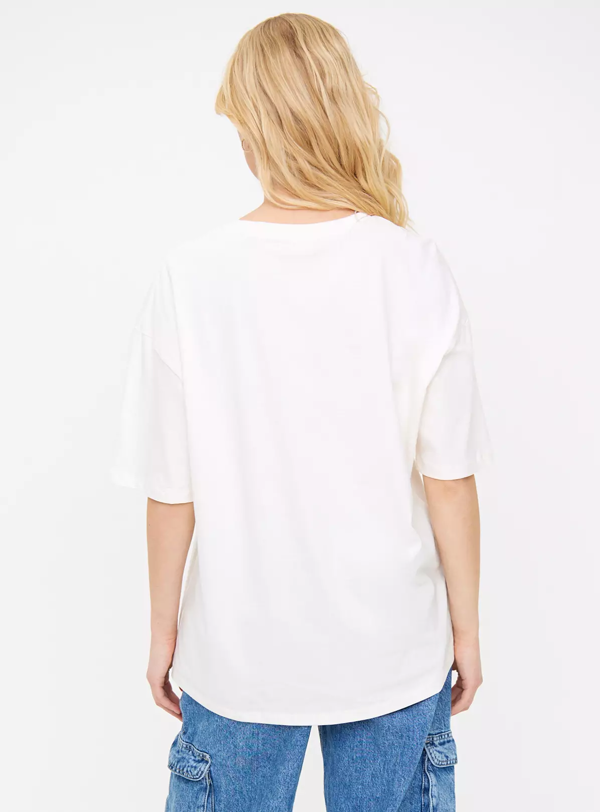 Cream Rolling Stones Oversized Graphic T-Shirt 18 4 Cream Rolling Stones Oversized Graphic T-Shirt 18 - Image 4