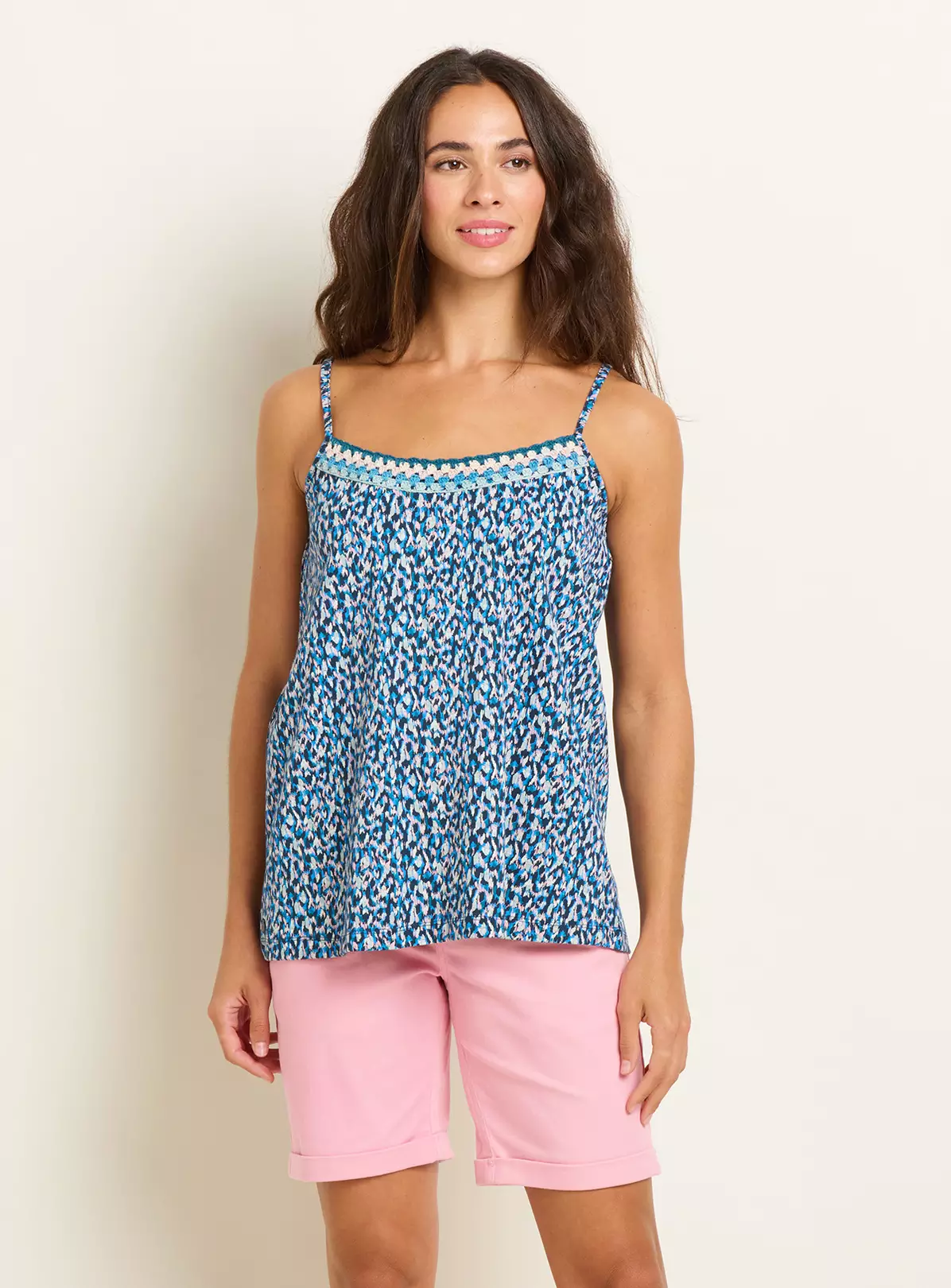 BRAKEBURN Brushed Camo Camisole 18 2 BRAKEBURN Brushed Camo Camisole 18 - Image 2