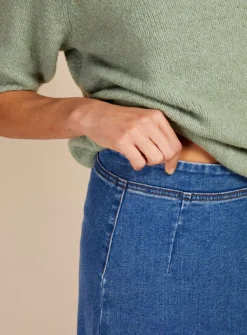 VOGUE WILLIAMS Denim Midi Skirt 18