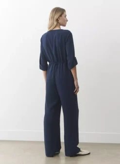 FINERY Annmarie Jumpsuit 20 6 FINERY Annmarie Jumpsuit 20 -Fit In Dress Sales tuc144131018 Navy R Z004A 1