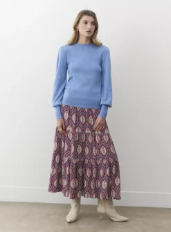 FINERY Pink Paisley Daniela Skirt 18 8 FINERY Pink Paisley Daniela Skirt 18 -Fit In Dress Sales tuc144137065 Mid20Pink R Z001A