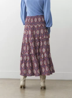 FINERY Pink Paisley Daniela Skirt 18 9 FINERY Pink Paisley Daniela Skirt 18 -Fit In Dress Sales tuc144137065 Mid20Pink R Z006A