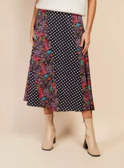 VOGUE WILLIAMS Multi Print Skirt 12 8 VOGUE WILLIAMS Multi Print Skirt 12 -Fit In Dress Sales tuc144148776 Multi20Coloured R Z002A 1