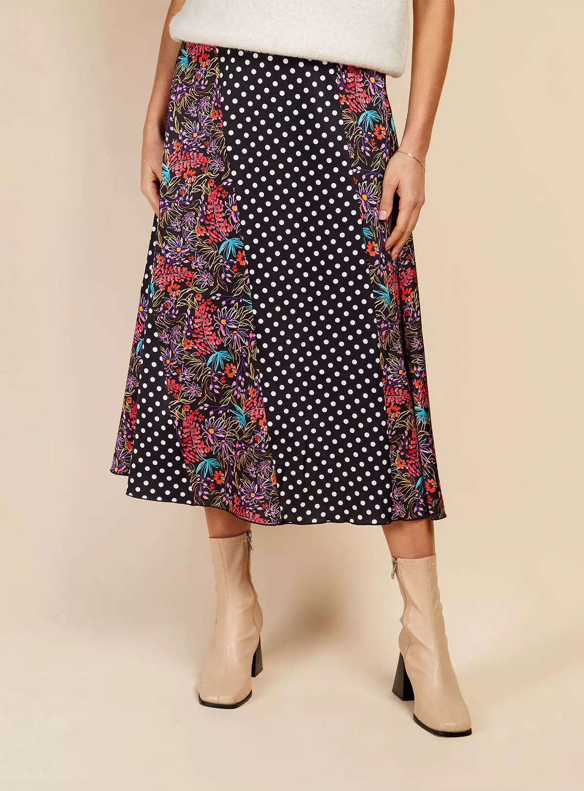 VOGUE WILLIAMS Multi Print Skirt 12 4 VOGUE WILLIAMS Multi Print Skirt 12 - Image 4