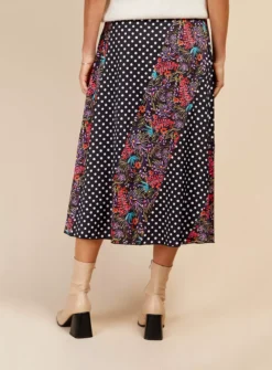 VOGUE WILLIAMS Multi Print Skirt 16