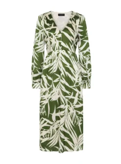 VOGUE WILLIAMS Green Print Midaxi 14 8 VOGUE WILLIAMS Green Print Midaxi 14 -Fit In Dress Sales tuc144154412 Green R Z003A