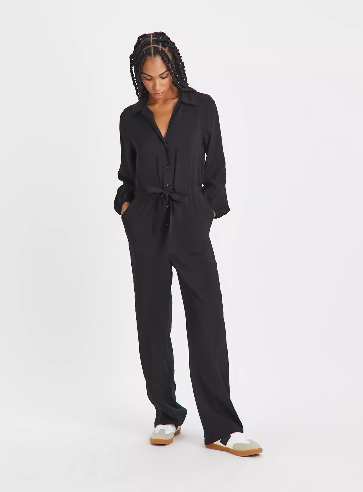 Black Utility Jumpsuit 22 4 Black Utility Jumpsuit 22 - Image 4