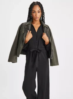 Black Utility Jumpsuit 22