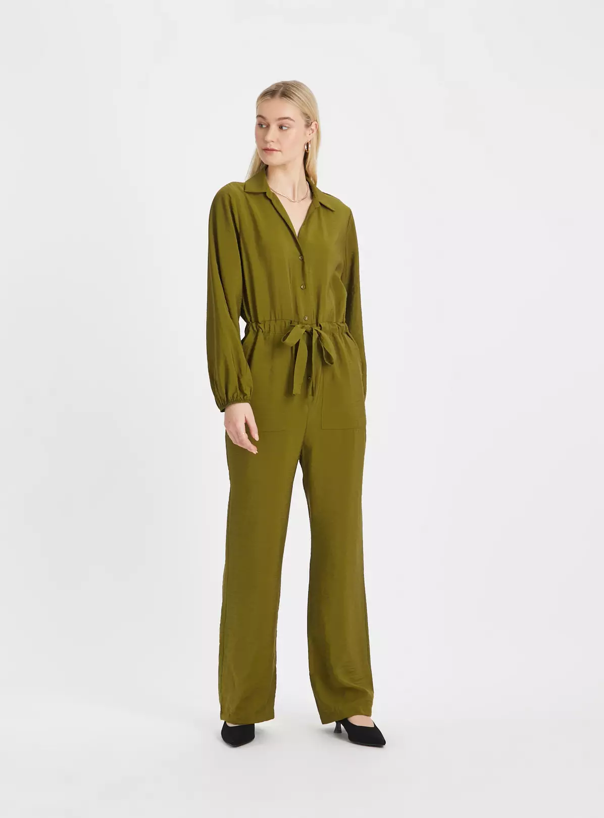 Khaki Utility Jumpsuit 10 3 Khaki Utility Jumpsuit 10 - Image 3