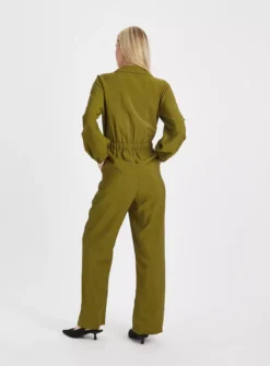 Khaki Utility Jumpsuit 10 7 Khaki Utility Jumpsuit 10 -Fit In Dress Sales tuc144173103 Khaki R Z004A