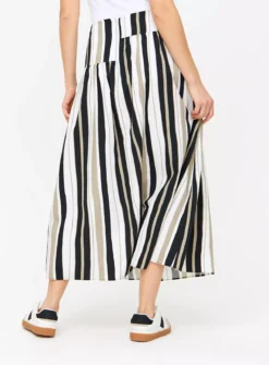 Stripe Poplin Skirt 12