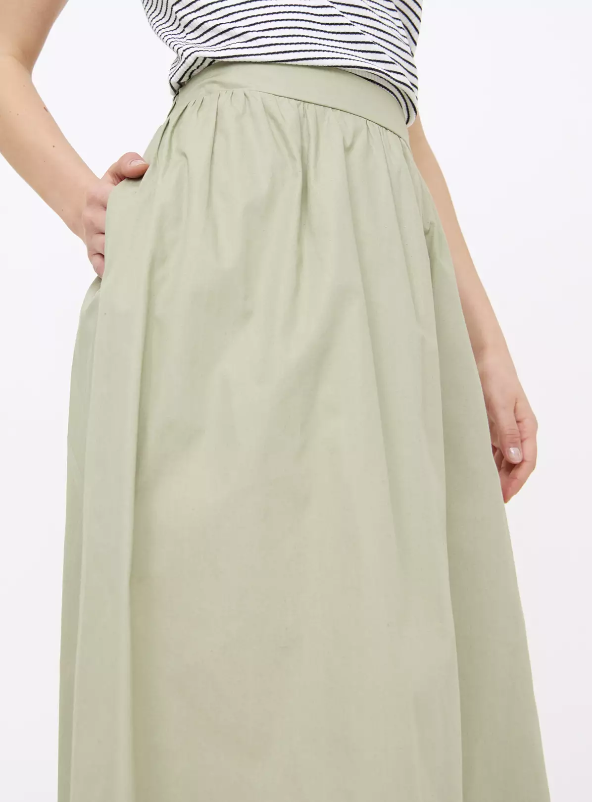 Khaki Full Maxi Skirt 16 1 Khaki Full Maxi Skirt 16